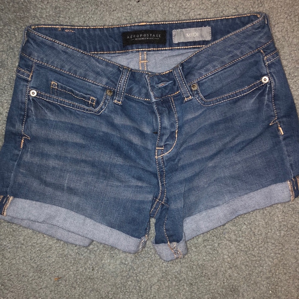 new aeropostale jean shorts